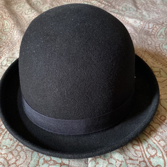 Cov-ver bowler derby women's hat size L. (Now Conner). 100% waterproof wool. - Picture 6 of 16